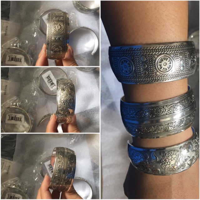 Vòng bạc bản to, hở