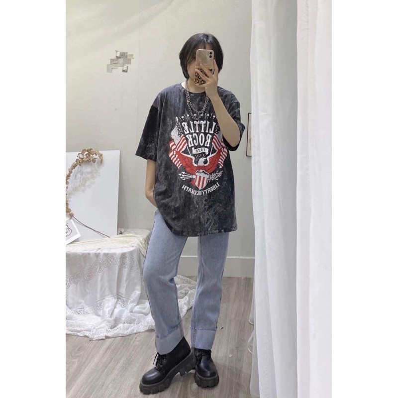 Áo Thun Loang  [FREESHIP] 🌸 Áo Phông ulzzang from rộng tay lỡ nam nữ SIÊU HOT | BigBuy360 - bigbuy360.vn