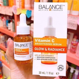 [CHÍNH HÃNG] Serum trắng da mờ thâm sau mụn Vitamin C Balance Active Formula 30ml