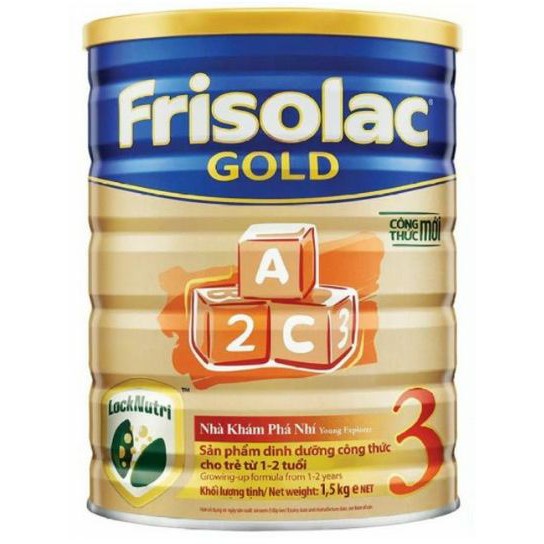 Sữa bột Friso Gold 3 1500g. Date 2021