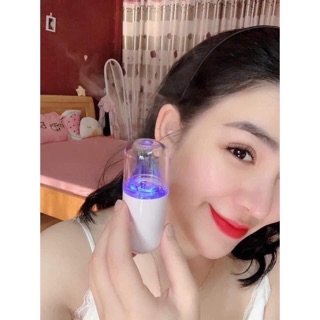 Máy phun sương tạo ẩm Nano mini (máy xông mặt phun sương)