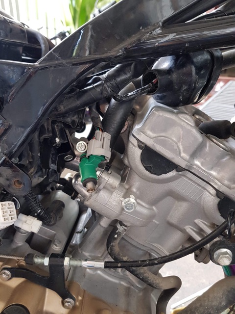 Béc phun xăng 10 lỗ Gsx nâng cấp cho Suzuki Raider Fi - Satria Fi