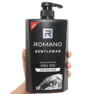 Dầu gội Romano GENTLEMAN cho tóc chắc khỏe chai 650ml