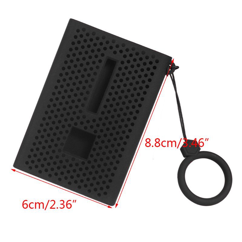 Soft Silicone Protective Cover Case Lanyard for Sam-sung T7 SSD Mobile Hard Disk