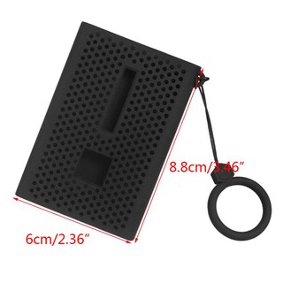 Soft Silicone Protective Cover Case Lanyard for Sam-sung T7 SSD Mobile Hard Disk