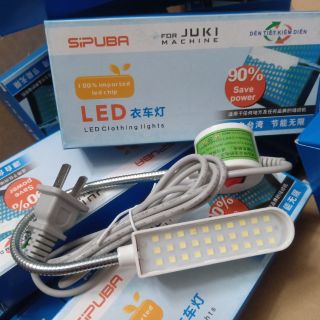 Đèn led máy may nam châm 30 bóng juki sáng trắng - thietbimaygiarenamduong