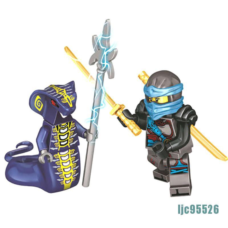 Set 24 đồ chơi mô hình lắp ghép Ninjago Mini Ljc95670