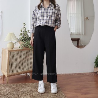 Áo Sơmi dài tay đũi lụa - Essential Shirt - ufo.thebasic