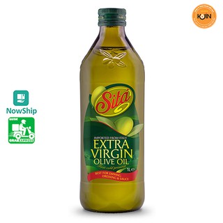 Dầu Olive Extra Virgin Dầu Olive Siêu Nguyên Chất Sitá 100% Chai Thủy Tinh 1L Hàng Nhập Khẩu Ý