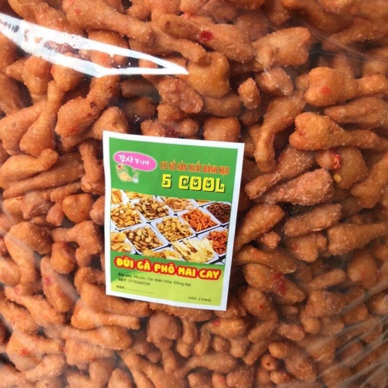 500gr Quẩy Đùi Gà Phô Mai Cay, Thơm Giòn, Loại Ngon Ăn Vặt Tuổi Thơ