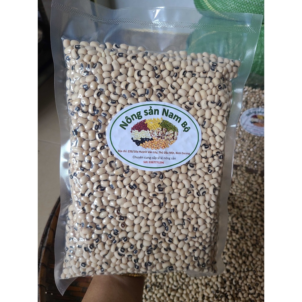 Đậu trắng bi loại ngon 1kg hút chân không