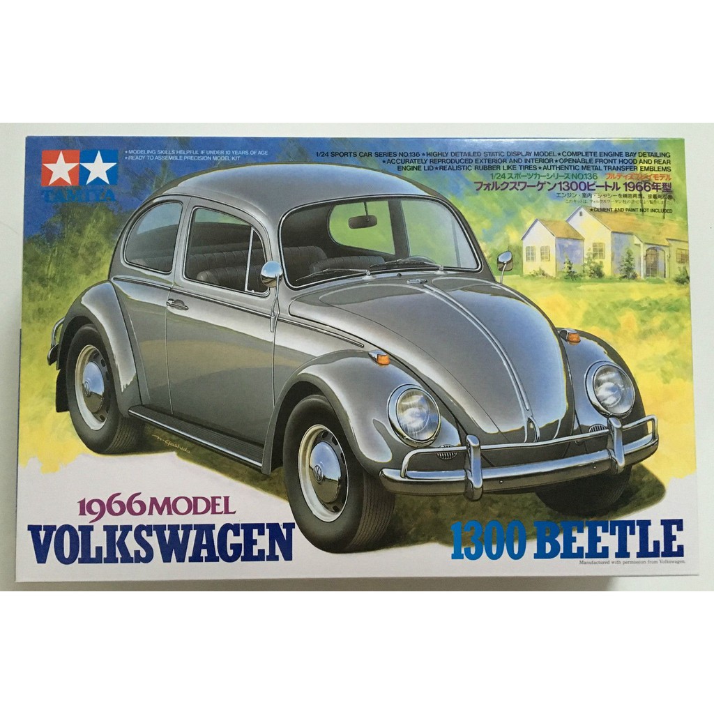 24136 Mô hình xe ô tô 1/24 Volkswagen 1300 Beetle