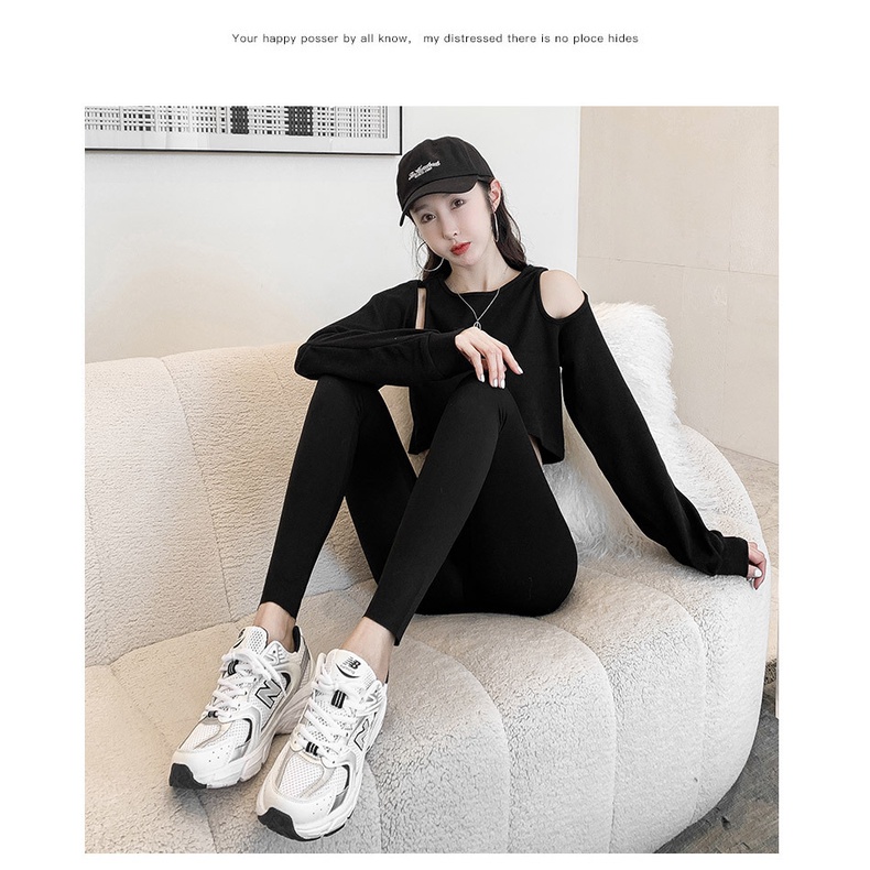 Quần Legging Cạp Cao Gen Bụng  Không Bai Không Xù Có Giãn Tốt lót lông