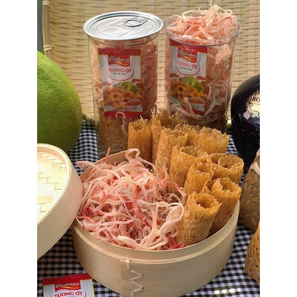 Khô mực mix 2 vị ngon