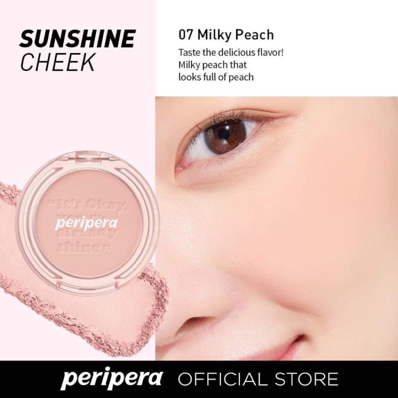 [SIÊU RẺ] Má Hồng PERIPERA Sunshine Cheek Full màu