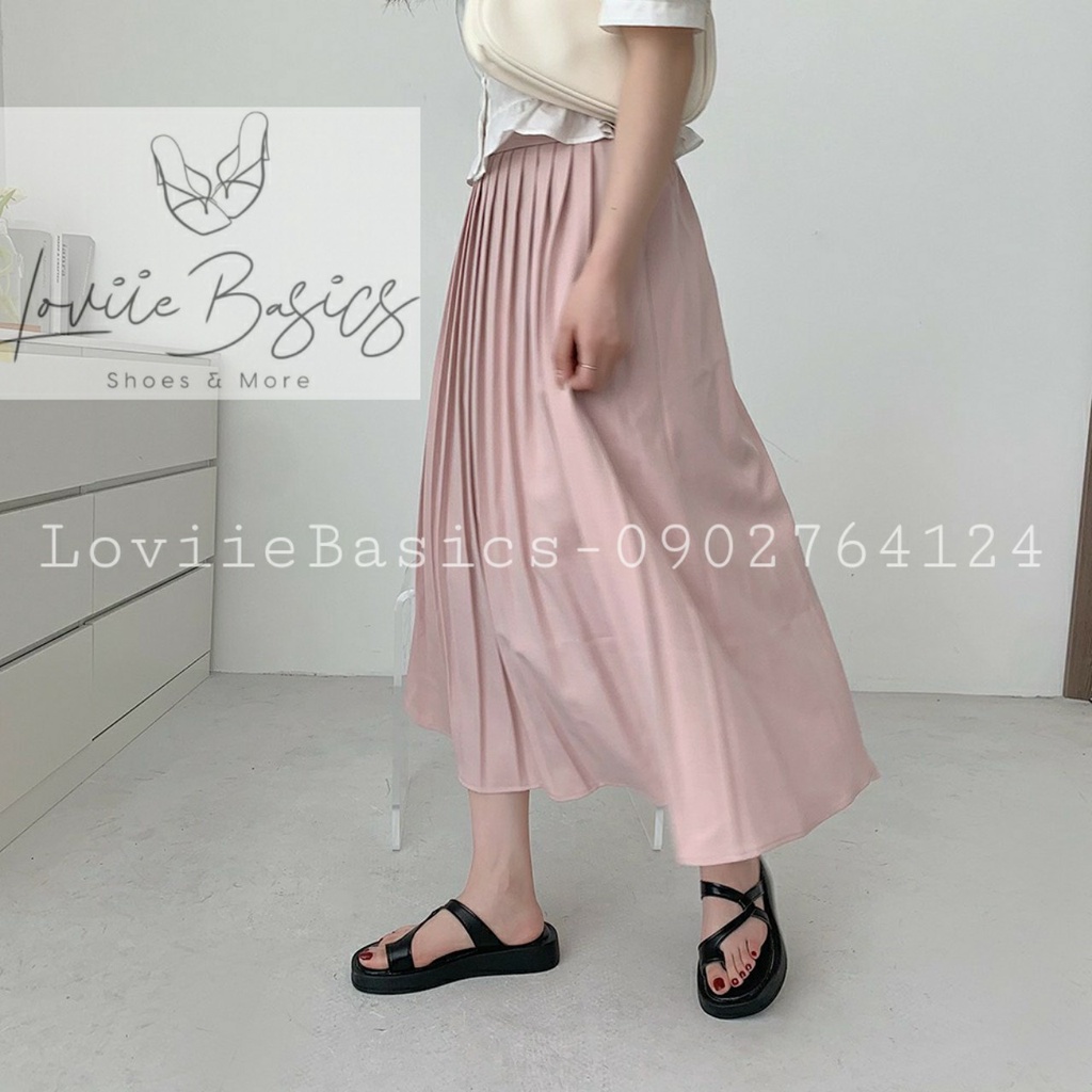 DÉP XUỒNG LOVIIE BASICS - DÉP THỜI TRANG NỮ PHONG CÁCH QUAI CHÉO 1 BÊN ĐẾ BẰNG NỮ TÍNH - D220349