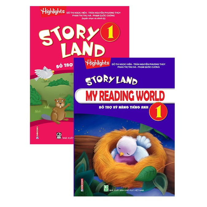Sách - Combo Truyện đọc Tiếng Anh từ Hoa Kỳ - Story Land 1,2 (4 Cuốn)