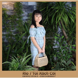 Giỏ Mây Tre Đan Lưới