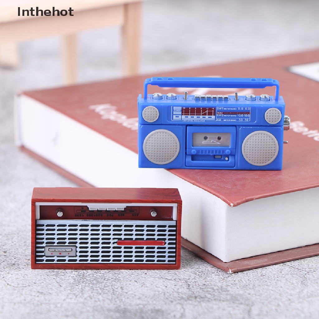 Radio Mini Trang Trí Nhà Búp Bê Xinh Xắn