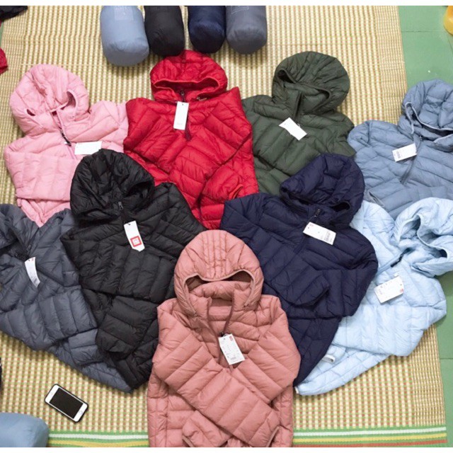 áo khoác nữ mùa đông Áo phao nữ siêu nhẹ Uniq-Made in Việt Nam