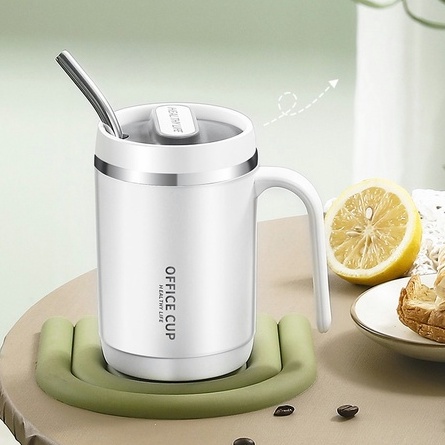 Cốc Cà Phê Bằng Thép Không Gỉ 304 500ML