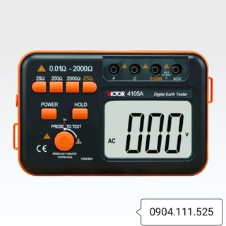 Thiết bị đo điện trở đất Victor 4105A