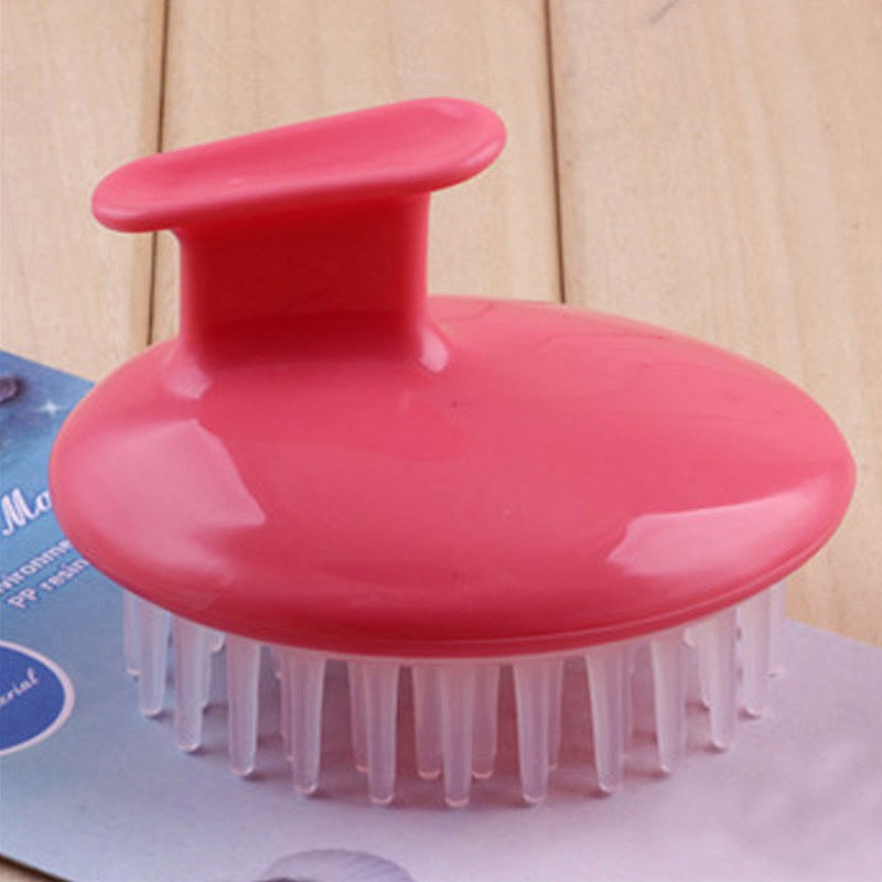 Bàn chải silicone mềm mát xa da đầu khi gội đầu | BigBuy360 - bigbuy360.vn