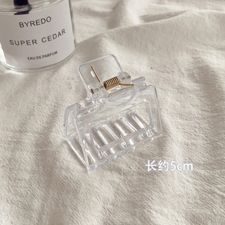  Kẹp tóc màu trong suốt đơn giản kiểu Hàn Quốc