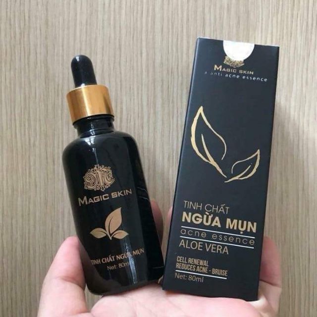 TINH CHẤT NGĂN NGỪA MỤN MAGIC SKIN. 80ml ance alove vera.