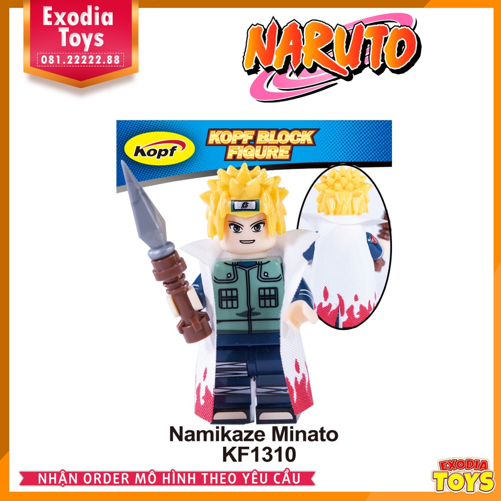 Xếp hình Minifigure Boruto Hậu Sinh Khả Úy - Đồ Chơi Lắp Ghép Sáng Tạo - KOPF KF6112