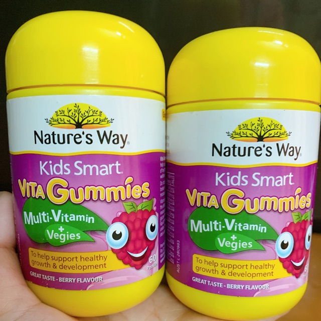 Kẹo dẻo Vita Gummies Multi Vegies 60v