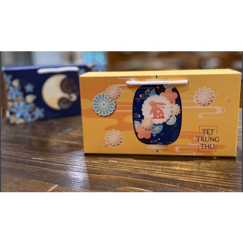 Hộp đựng bánh trung thu 2 bánh 150g đến 200g