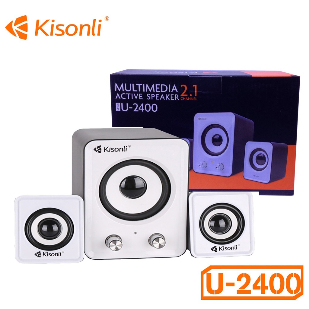 [Mã ELHACE giảm 4% đơn 300K] Loa 2.1 Kisonli U-2400