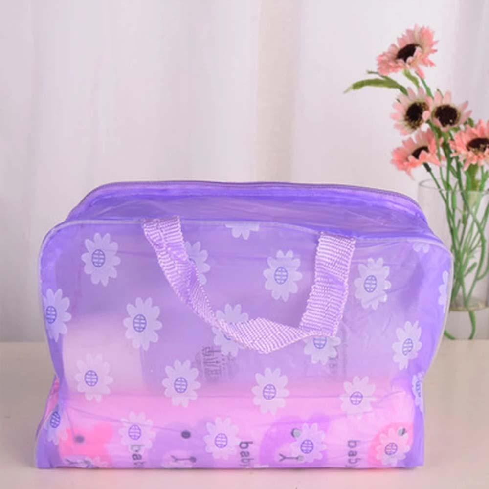 Túi Nhựa PVC Trong Suốt Đựng Đồ Trang Điểm / Mỹ Phẩm Cho Nữ