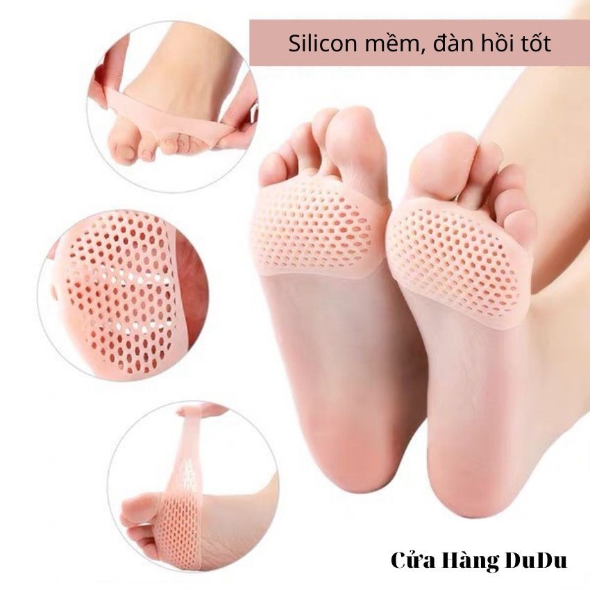 Lót Silicon Bảo Vệ Mũi Chân [1ĐÔI] Lót Chân Silicon Chống Trơn Trượt NC5018