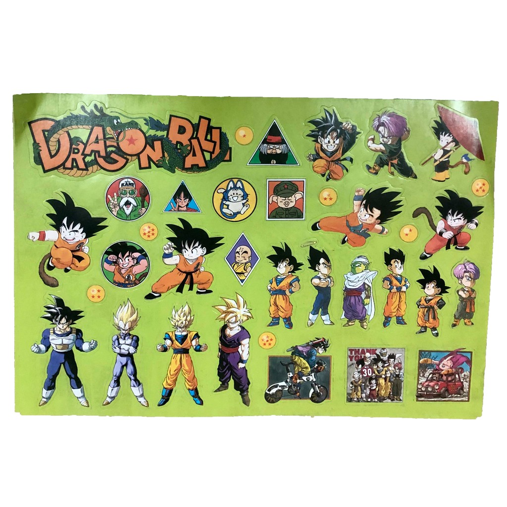 Sticker Dragon Ball - NXB Kim Đồng