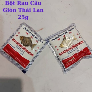 (Combo 2 gói) Rau câu con CÁ VÀNG Thái Lan 25g