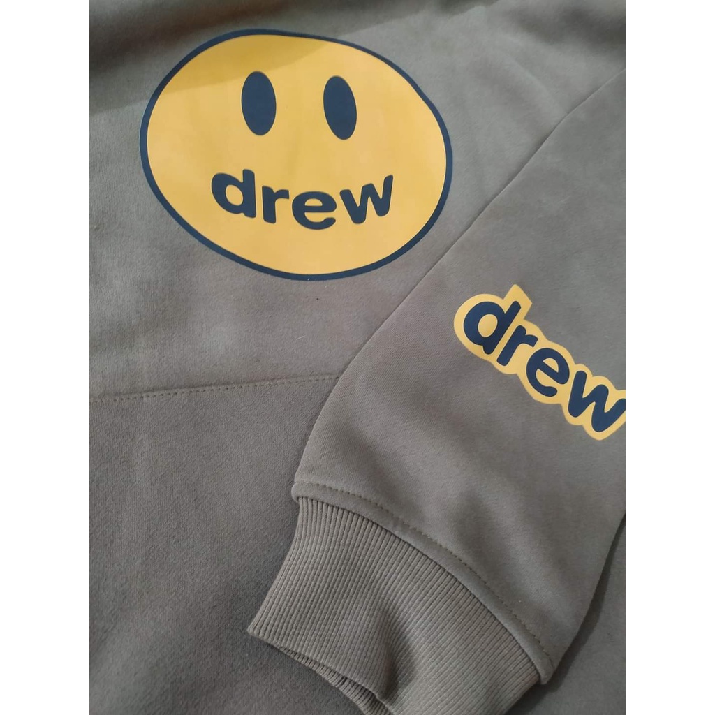 Áo Hoodie DREWW Mũ 2 Lớp Form Rộng Nam Nữ Phong Cách UNISEX Hàn Quốc, Nỉ Ngoại Siêu Dày Dặn Ấm Áp Thấm Hút Mồ Hôi