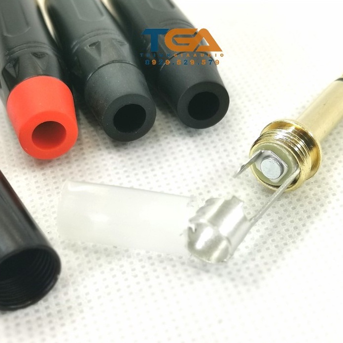 Jack rắc 6ly, 6.5ly, hàn dây.