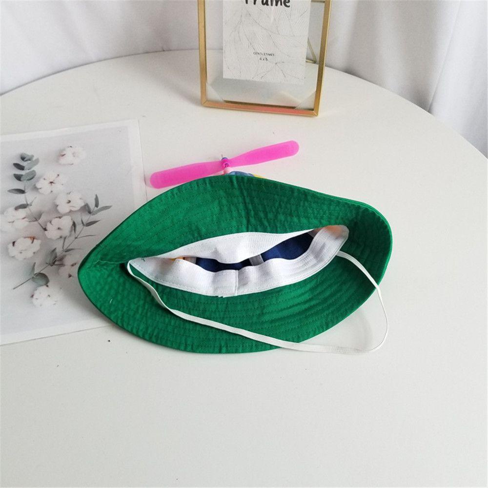CACTU Mũ Bucket Che Nắng Màu Cầu Vồng Dễ Thương Thời Trang Mùa Hè Cho Bé