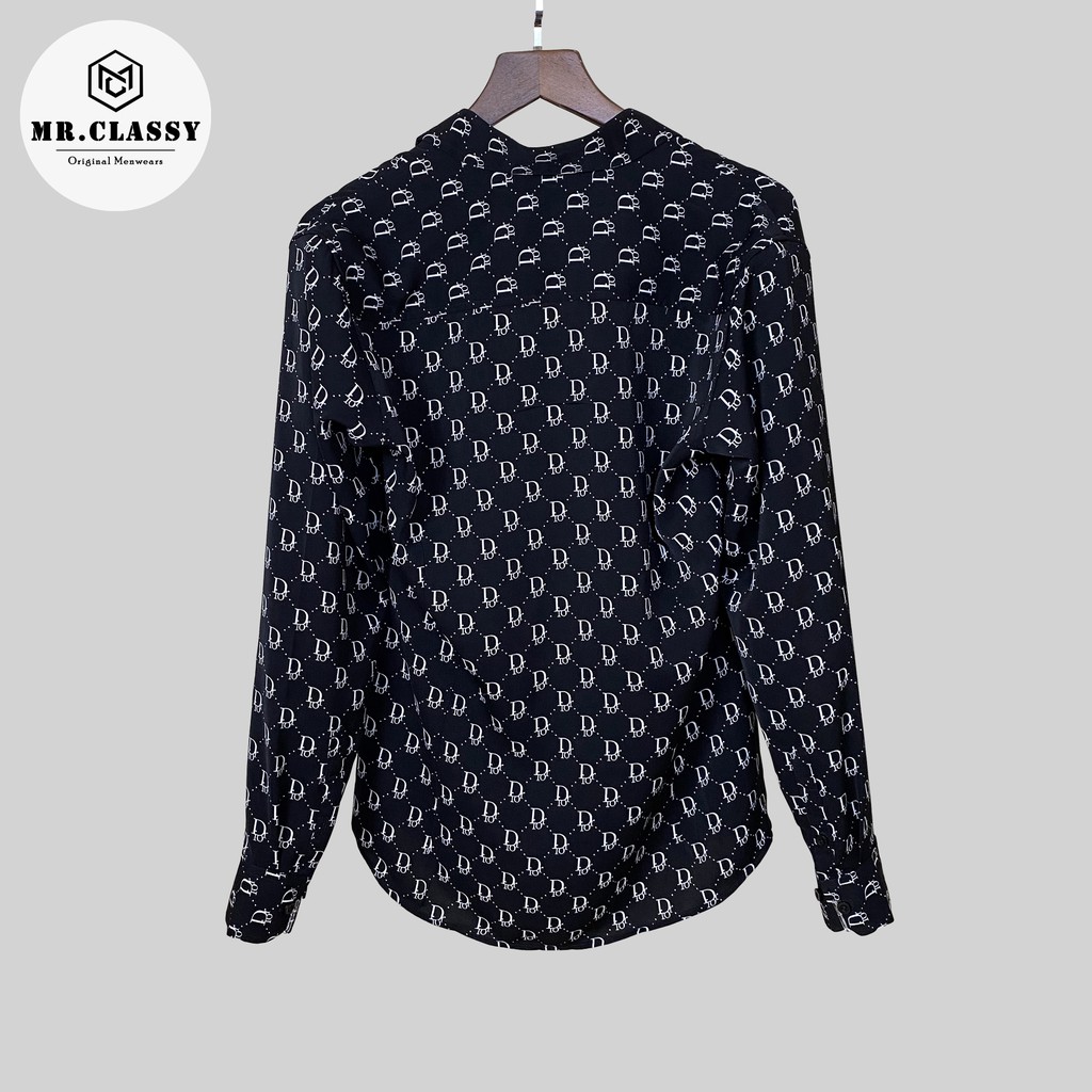 Áo sơ mi nam dài tay cao cấp dáng ôm Hàn Quốc vải lụa mềm mịn, thoáng mát | BigBuy360 - bigbuy360.vn