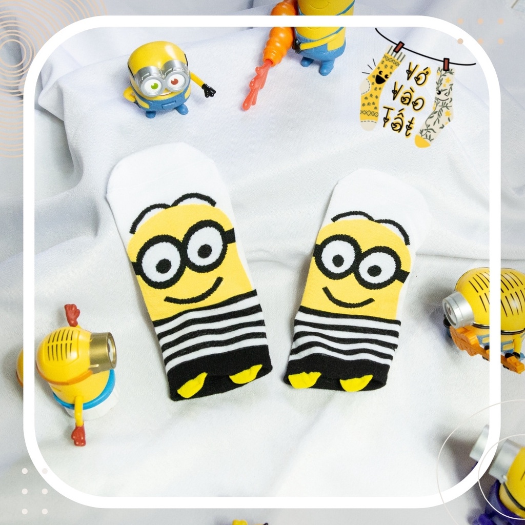 TẤT VỚ CỔ NGẮN MINIONS
