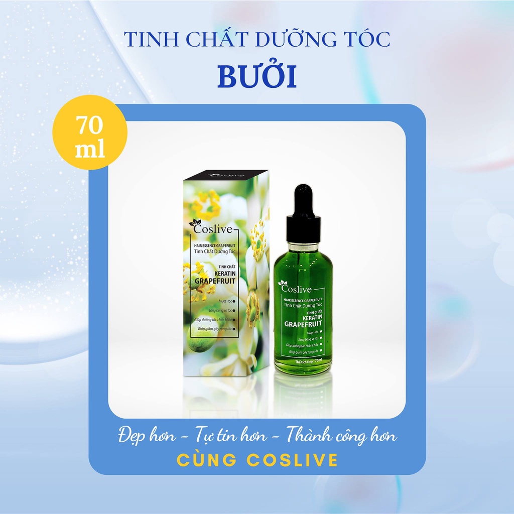 Tinh Chất Dưỡng Tóc Bưởi Coslive 70ml