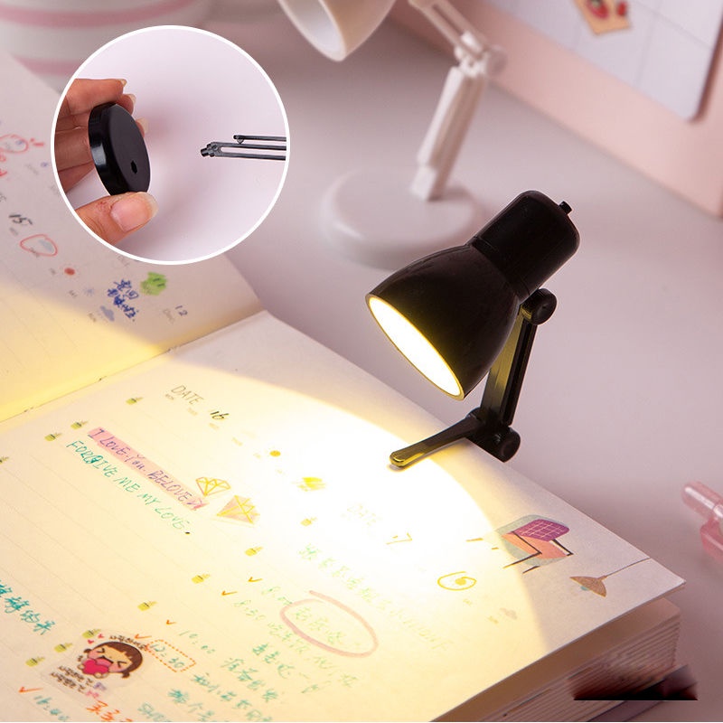 Đèn LED Mini Gắn Kẹp Đèn Đọc Sách Cầm Tay, Chạy Bằng Pin, Đèn Sách Chăm Sóc Mắt Có Thể Điều Chỉnh Quà Tặng Lý Tưởng Cho Học Sinh Trẻ Em Du Lịch Phòng Gia Đình