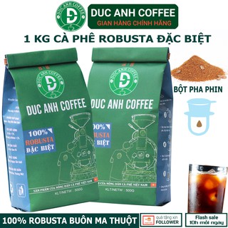 1kg cà phê rang xay nguyên chất ĐẶC BIỆT  - đậm vị - hậu ngọt - DUC ANH COFFEE - cà phê Đức Anh
