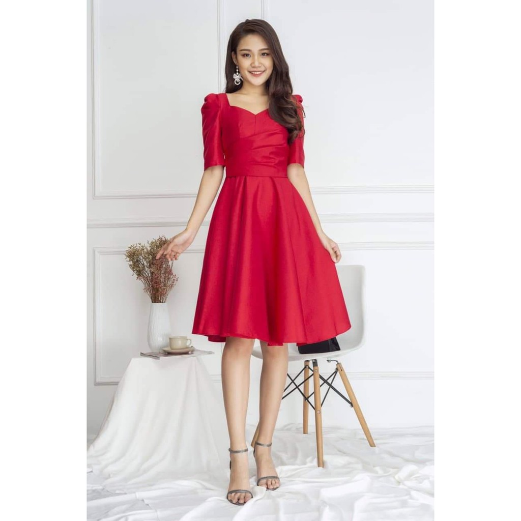 [QUYẾN RŨ] Đầm Dự Tiệc Dáng Xòe đẳng cấp (siêu hot) | BigBuy360 - bigbuy360.vn