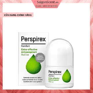[Comfort] Lăn khử mùi Perspirex Antiperspirant Roll On ( Xanh lá - 20mL )