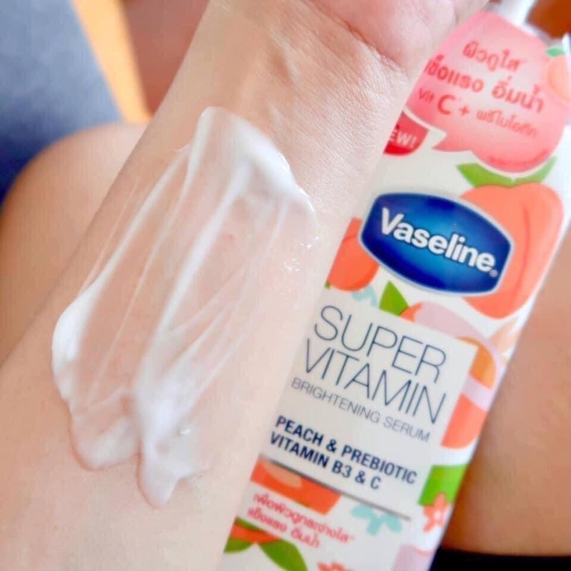 VASELINE DƯỠNG THỂ TRẮNG DA HÀNG THÁI CHÍNH HÃNG