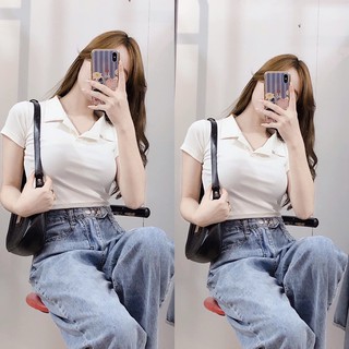 🍭 Áo croptop polo siêu đẹp