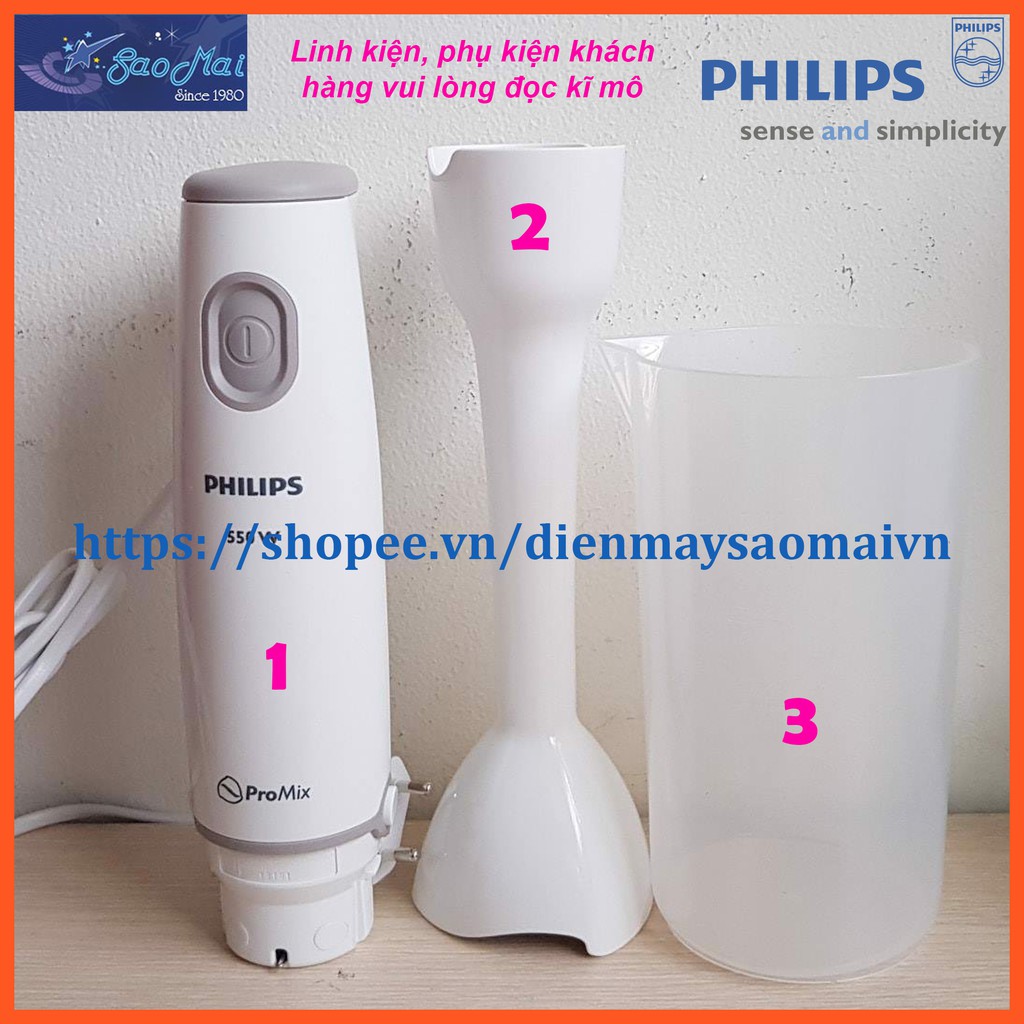 Máy xay cầm tay Philips HR1600 (quý khách đọc kĩ mô tả)